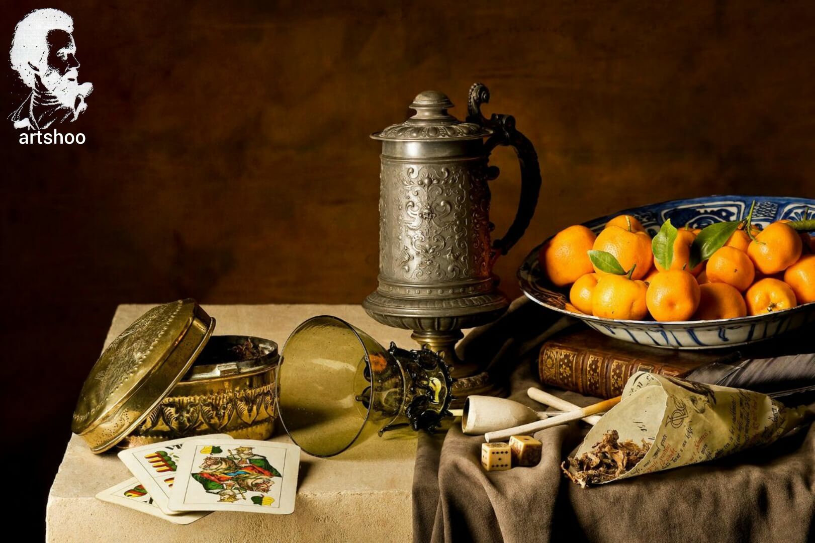 آموزش نقاشی رنگ روغن